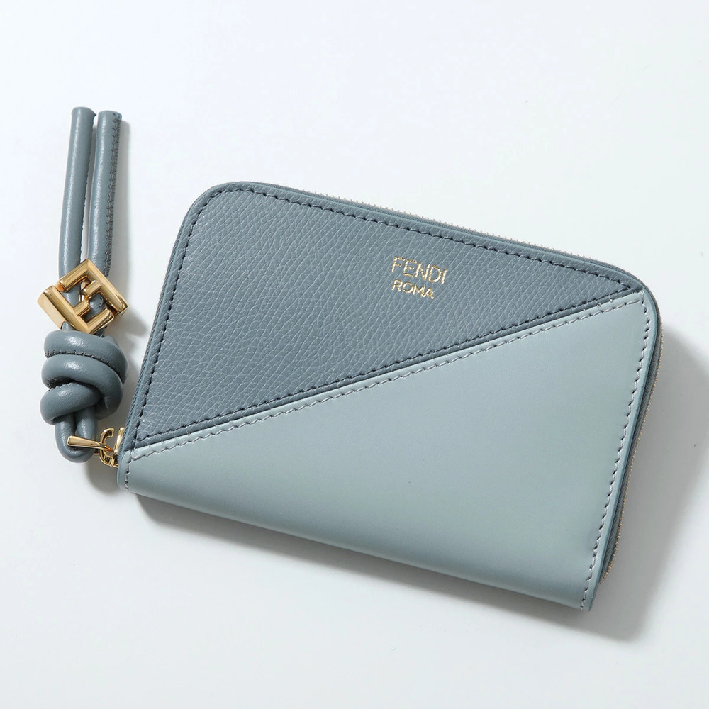 Fendi coin case Wallet AYCA FF diamond leather card wallet